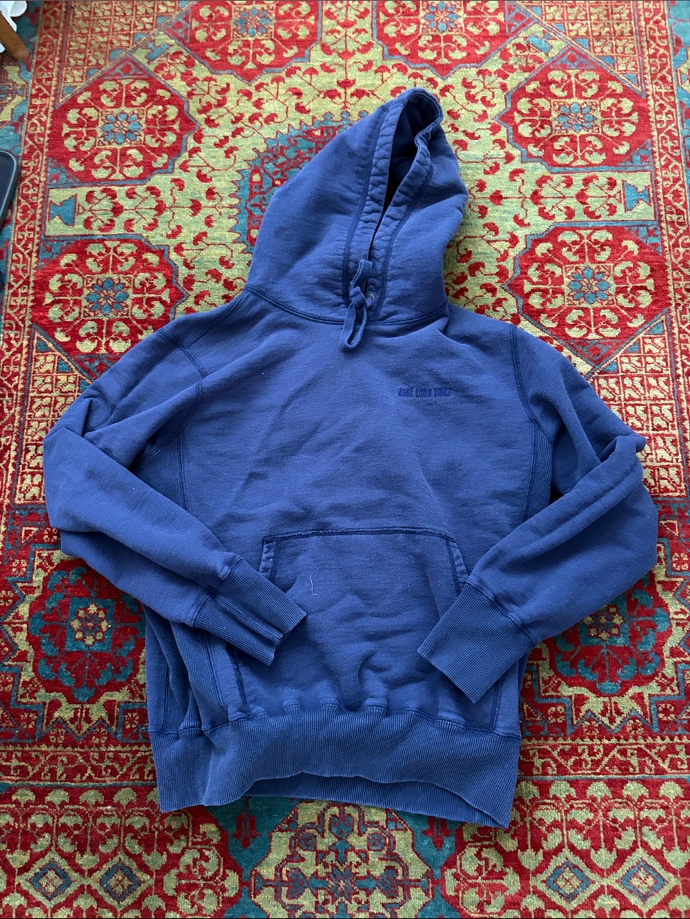 Aime Leon Dore Navy Blue Pullover Hoodie